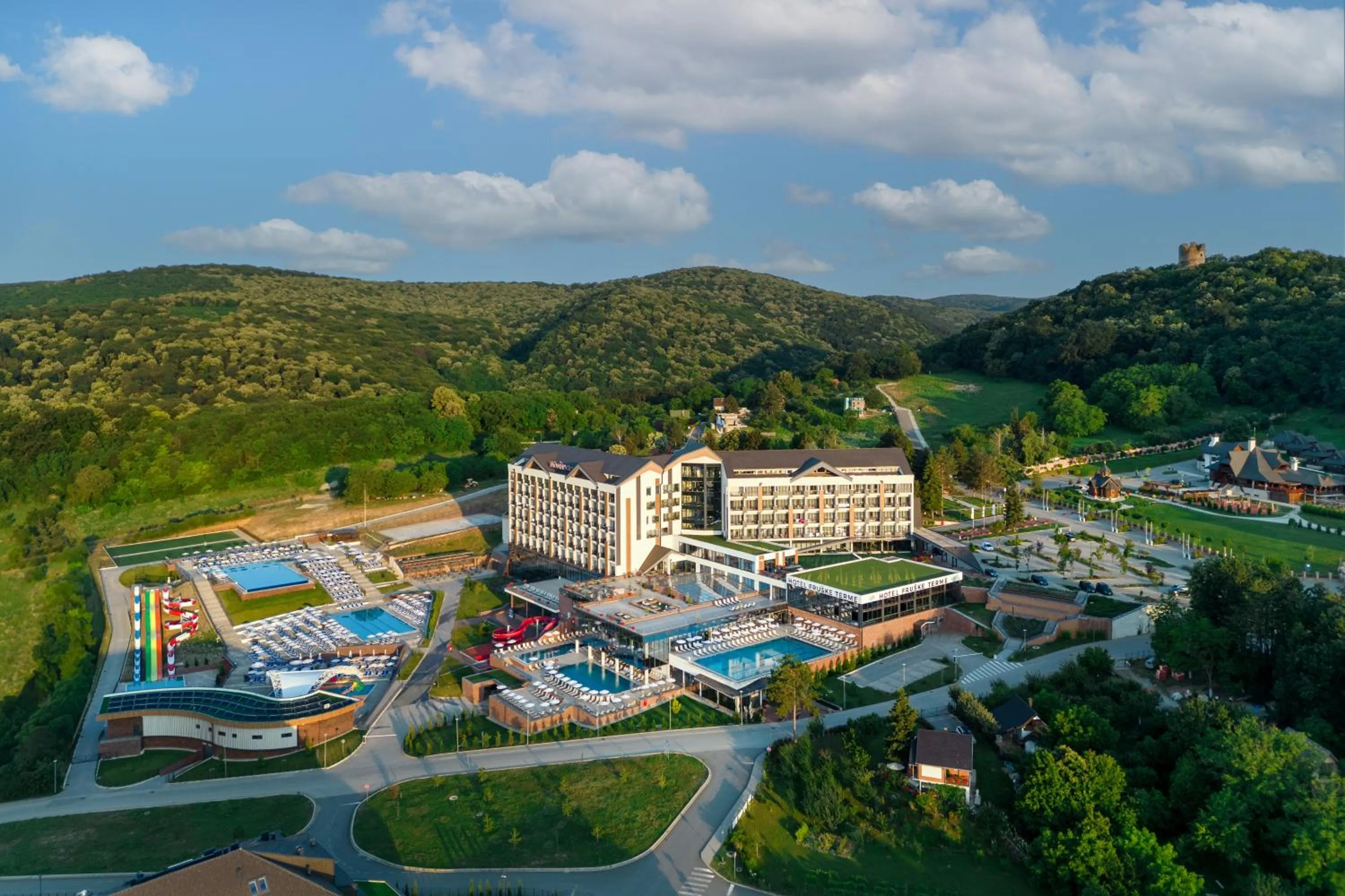 Property building in Movenpick Resort and Spa Fruske Terme