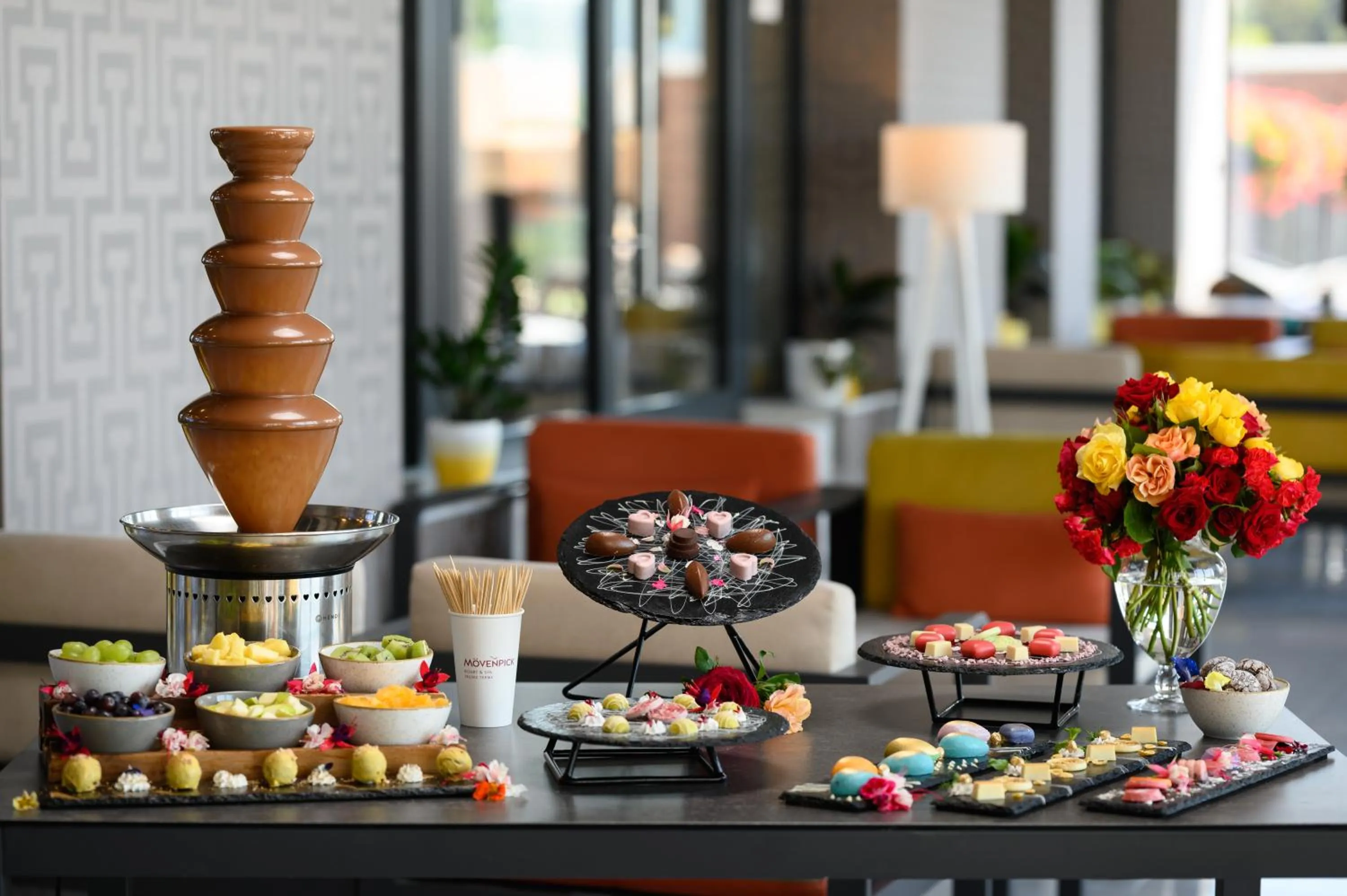 Food close-up in Movenpick Resort and Spa Fruske Terme