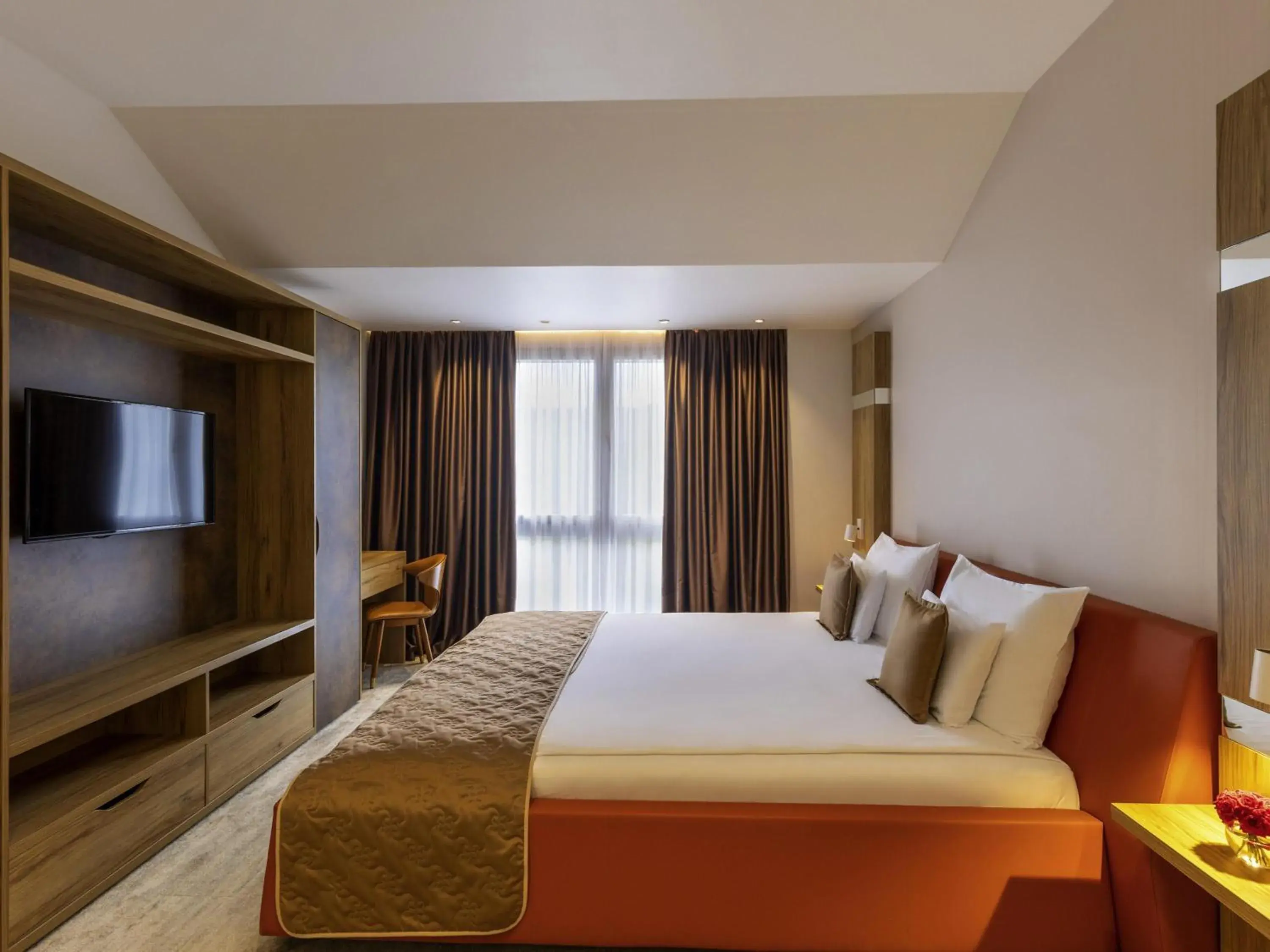 Bedroom, Bed in Movenpick Resort and Spa Fruske Terme Bedroom, Bed in Movenpick Resort and Spa Fruske Terme