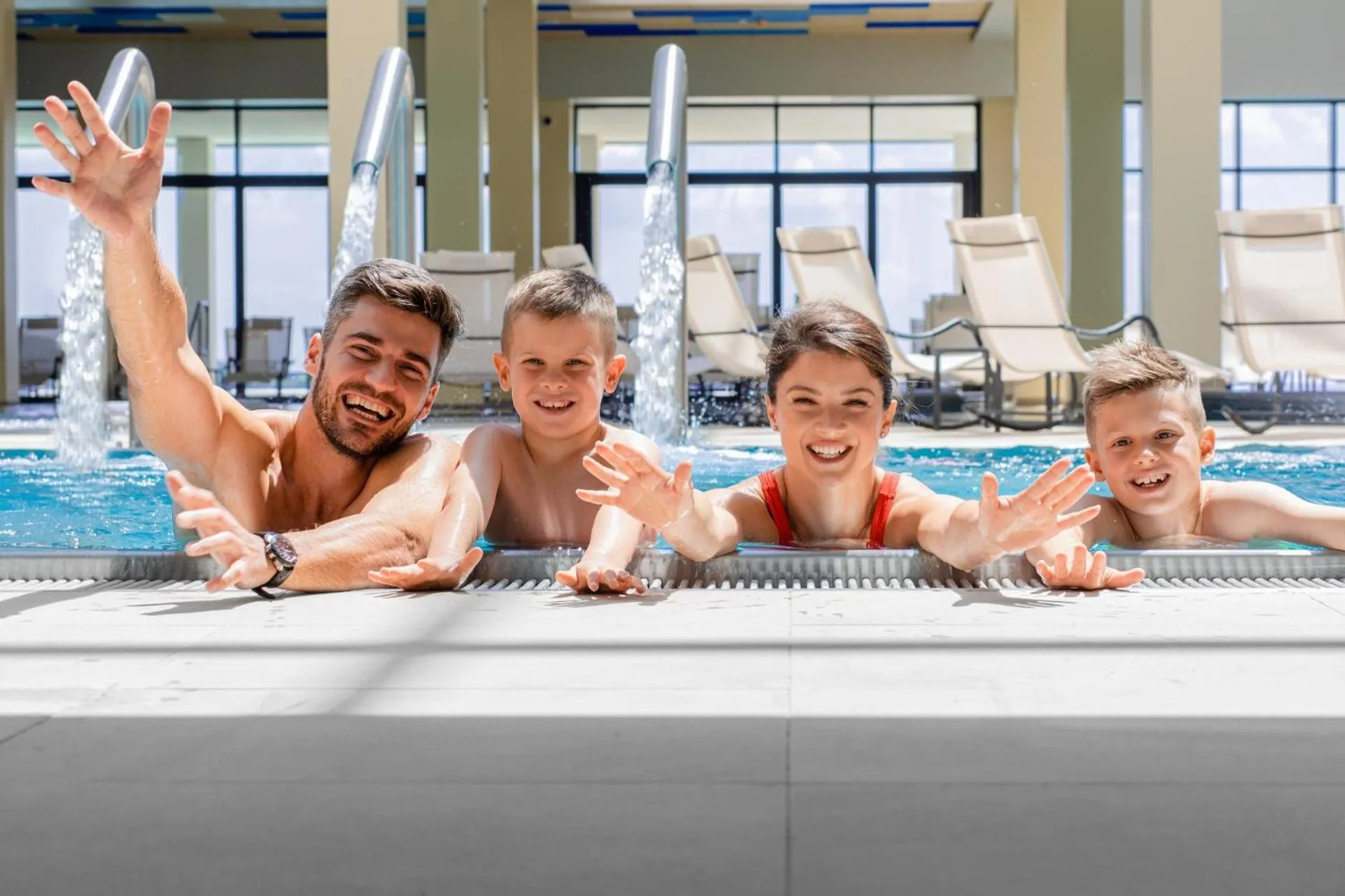 Swimming pool in Movenpick Resort and Spa Fruske Terme