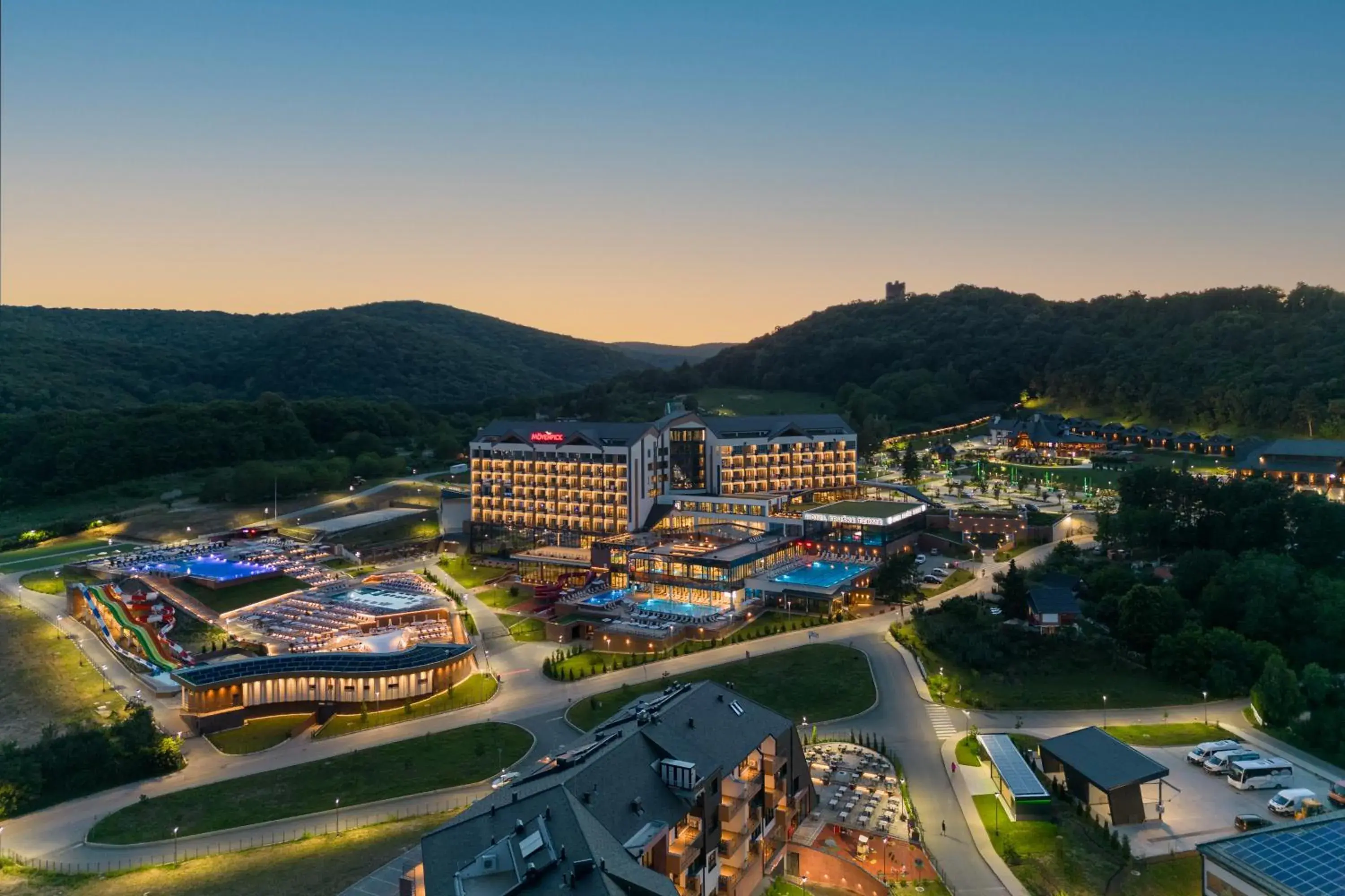 Property building in Movenpick Resort and Spa Fruske Terme Property building in Movenpick Resort and Spa Fruske Terme