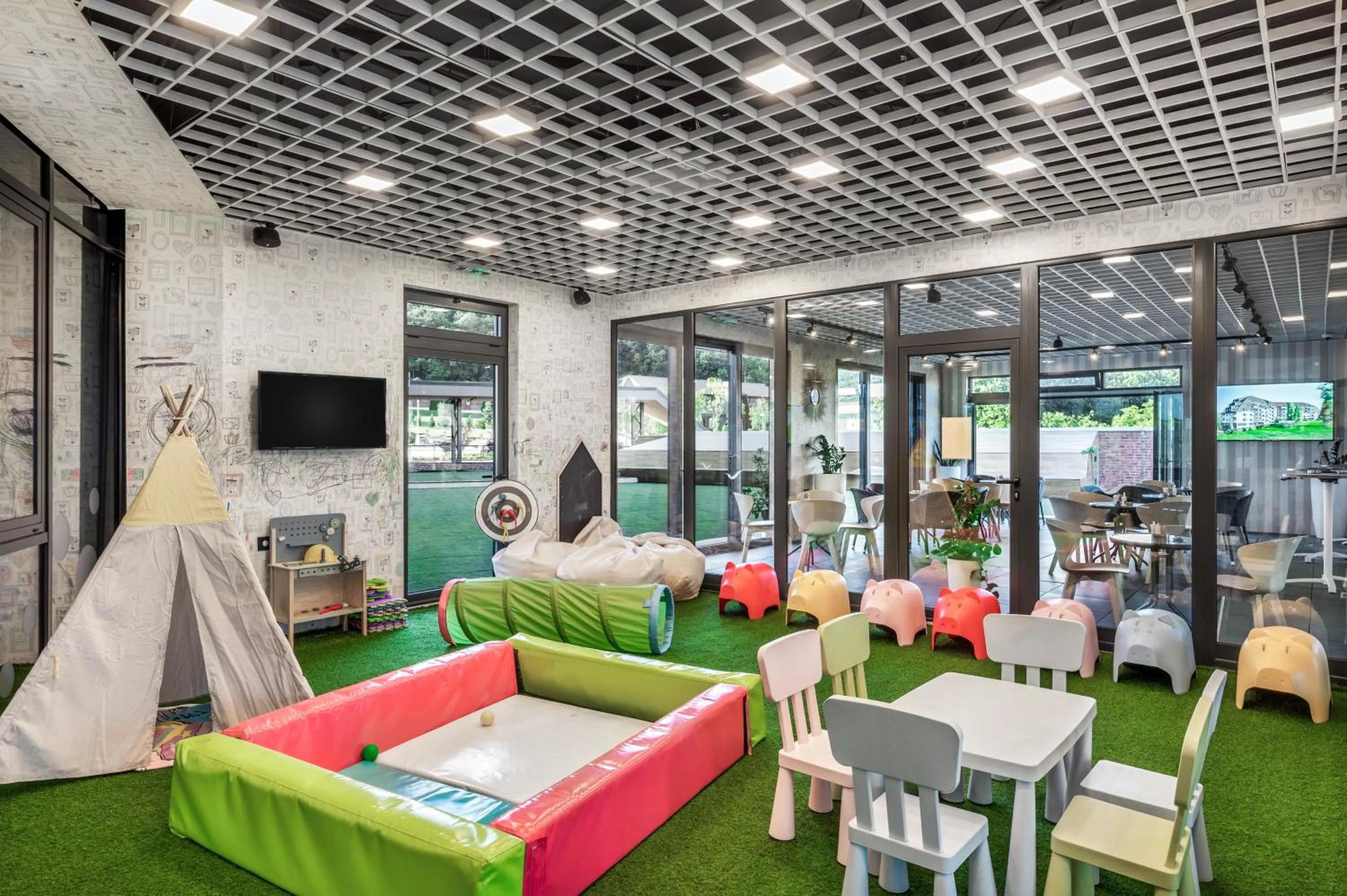 Children play ground in Movenpick Resort and Spa Fruske Terme