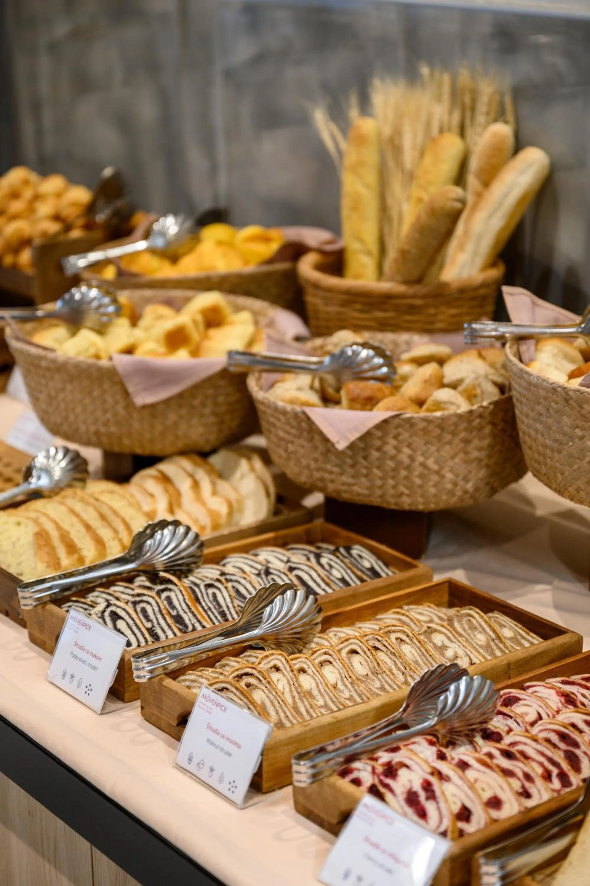 Food close-up in Movenpick Resort and Spa Fruske Terme