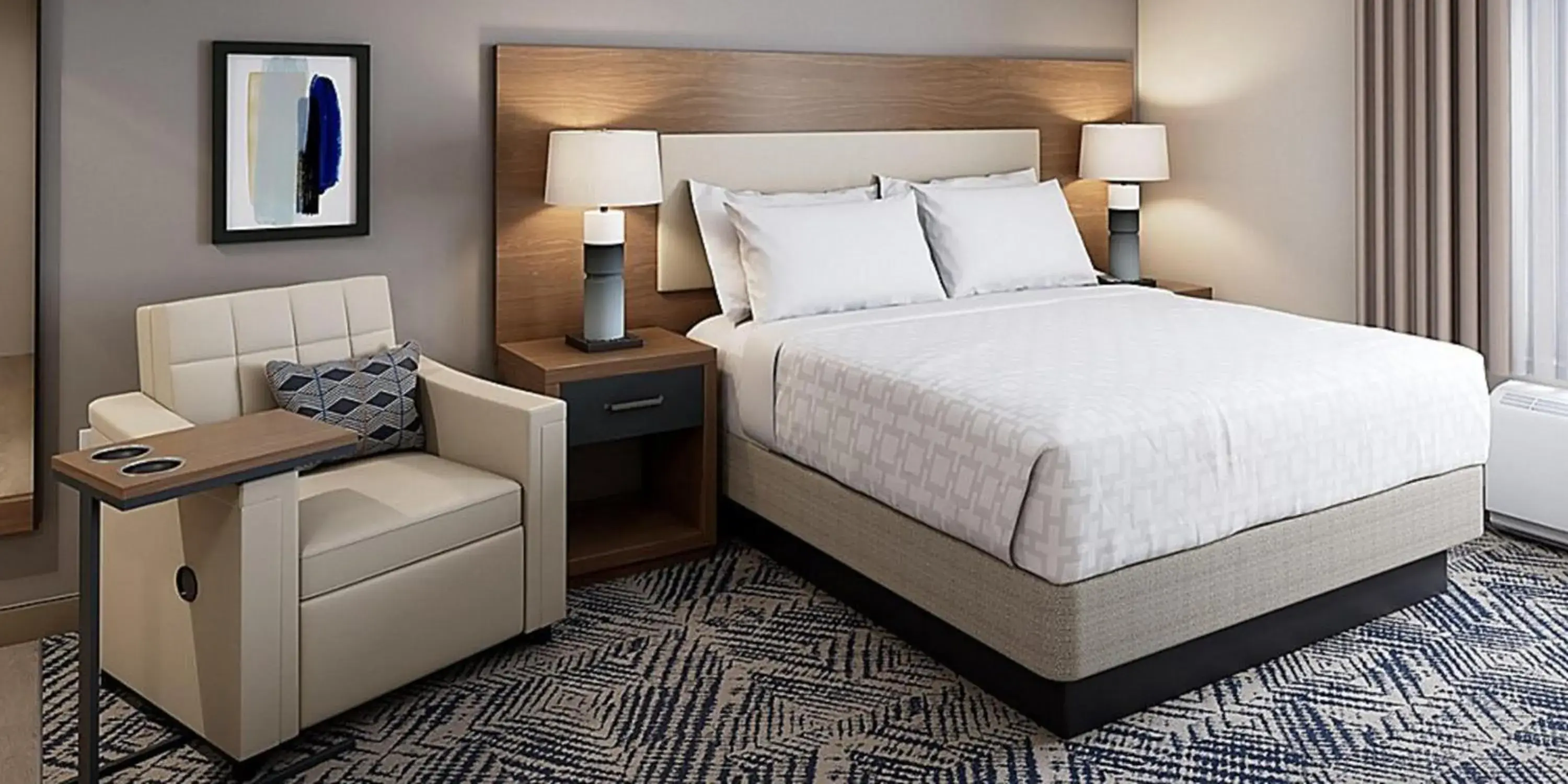 Bed in Candlewood Suites - Corpus Christi - Portland by IHG Bed in Candlewood Suites - Corpus Christi - Portland by IHG