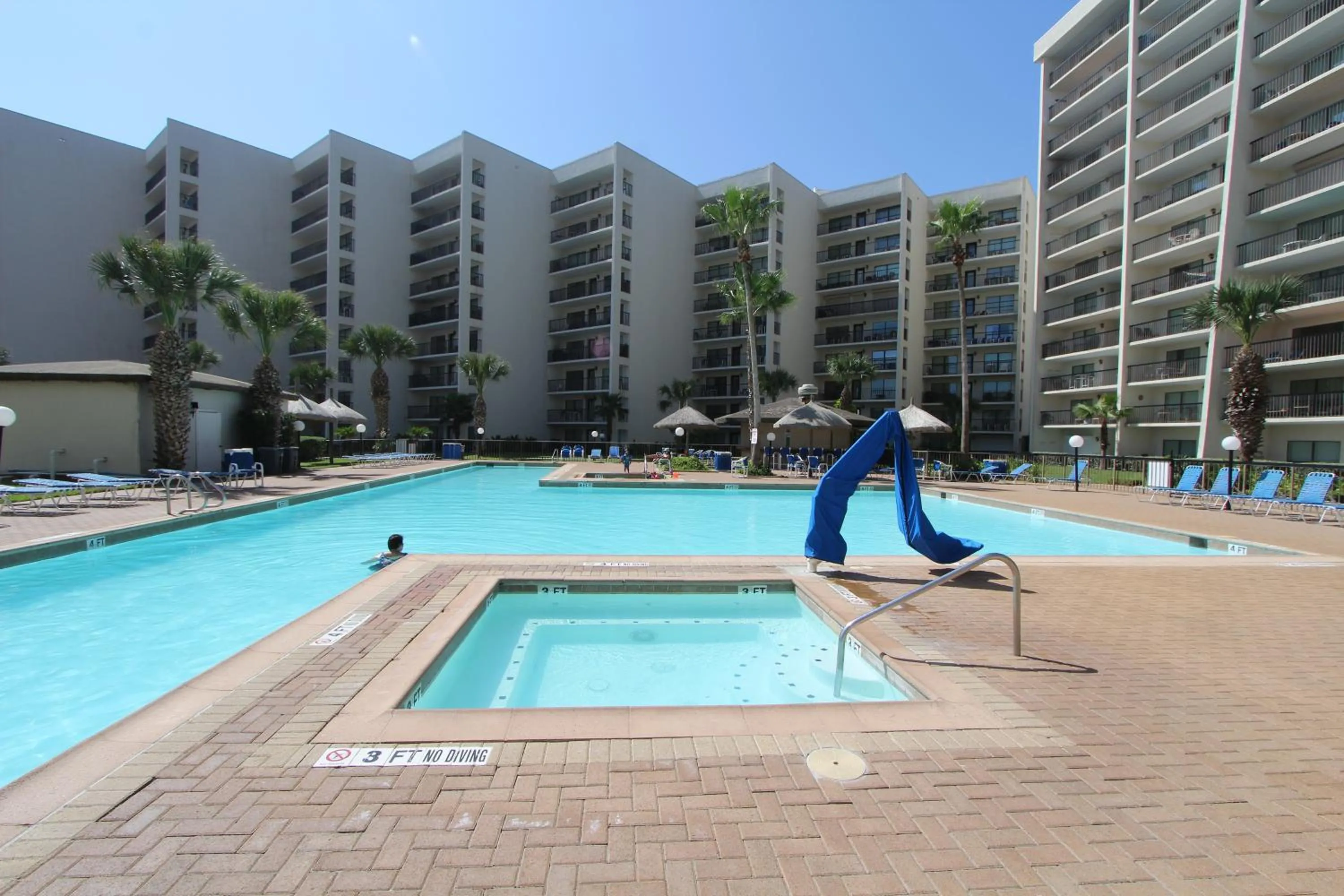 Swimming pool in Royale Beach and Tennis Club