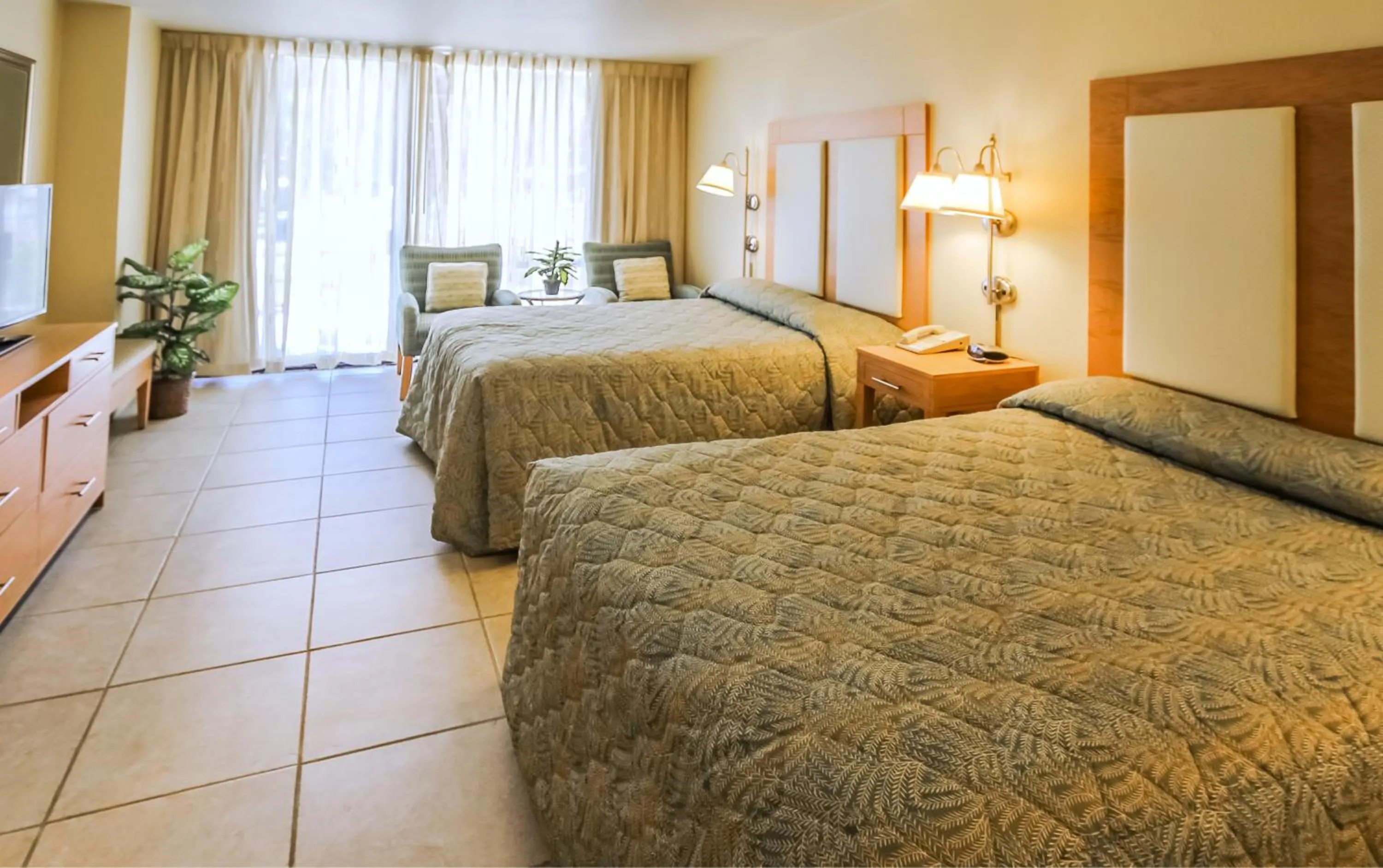 Bed in Royale Beach and Tennis Club