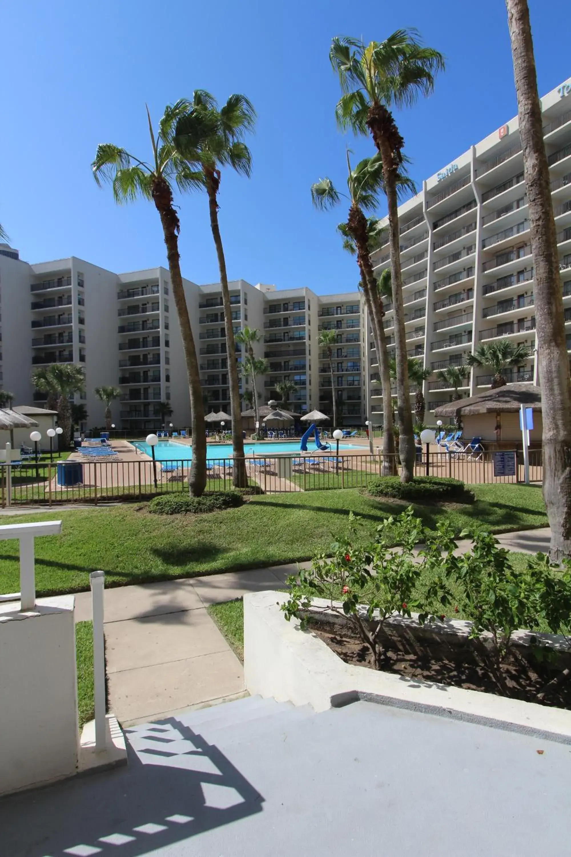 Garden view in Royale Beach and Tennis Club Garden view in Royale Beach and Tennis Club