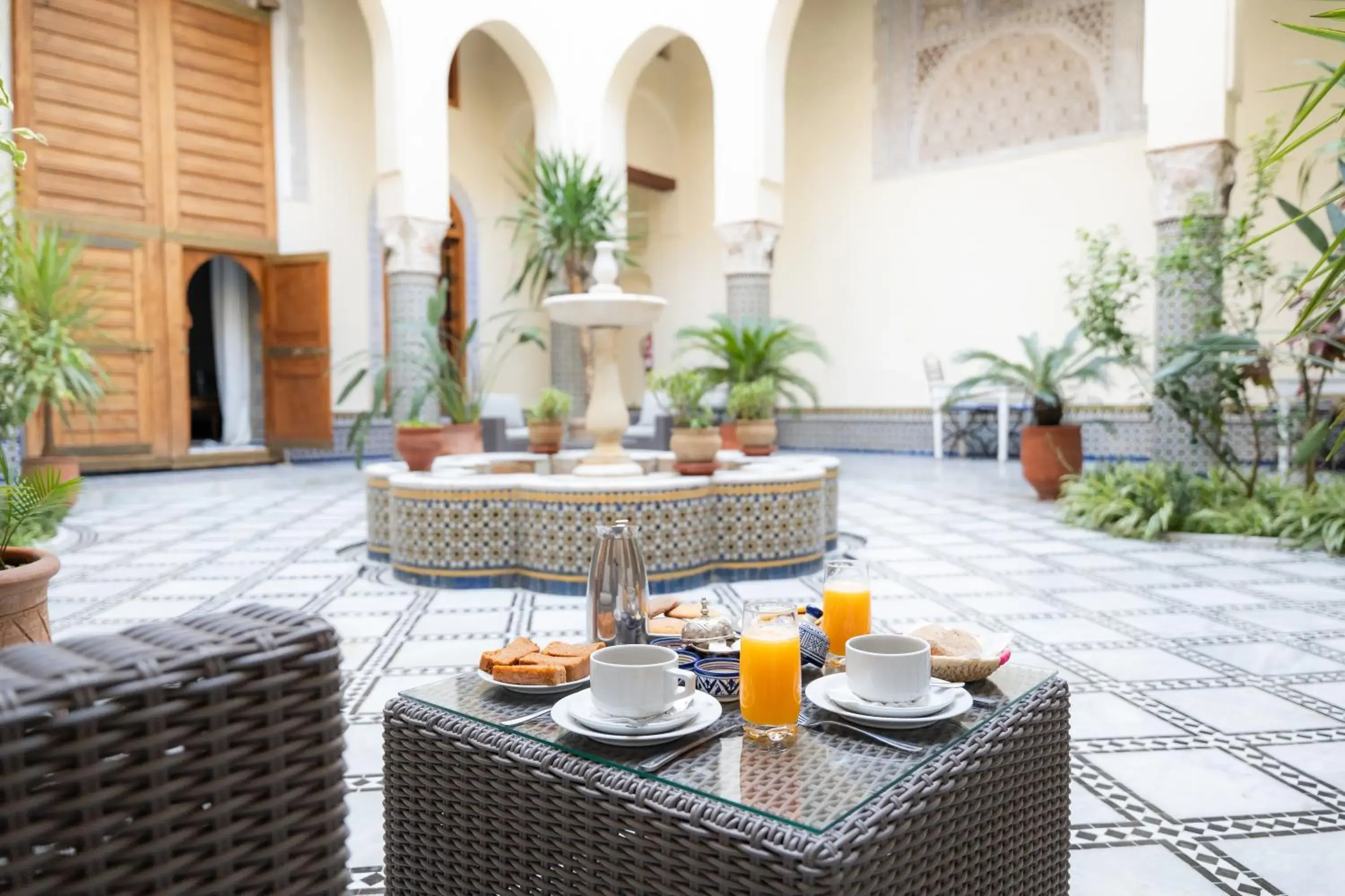 Breakfast in Riad Al Ansari Breakfast in Riad Al Ansari