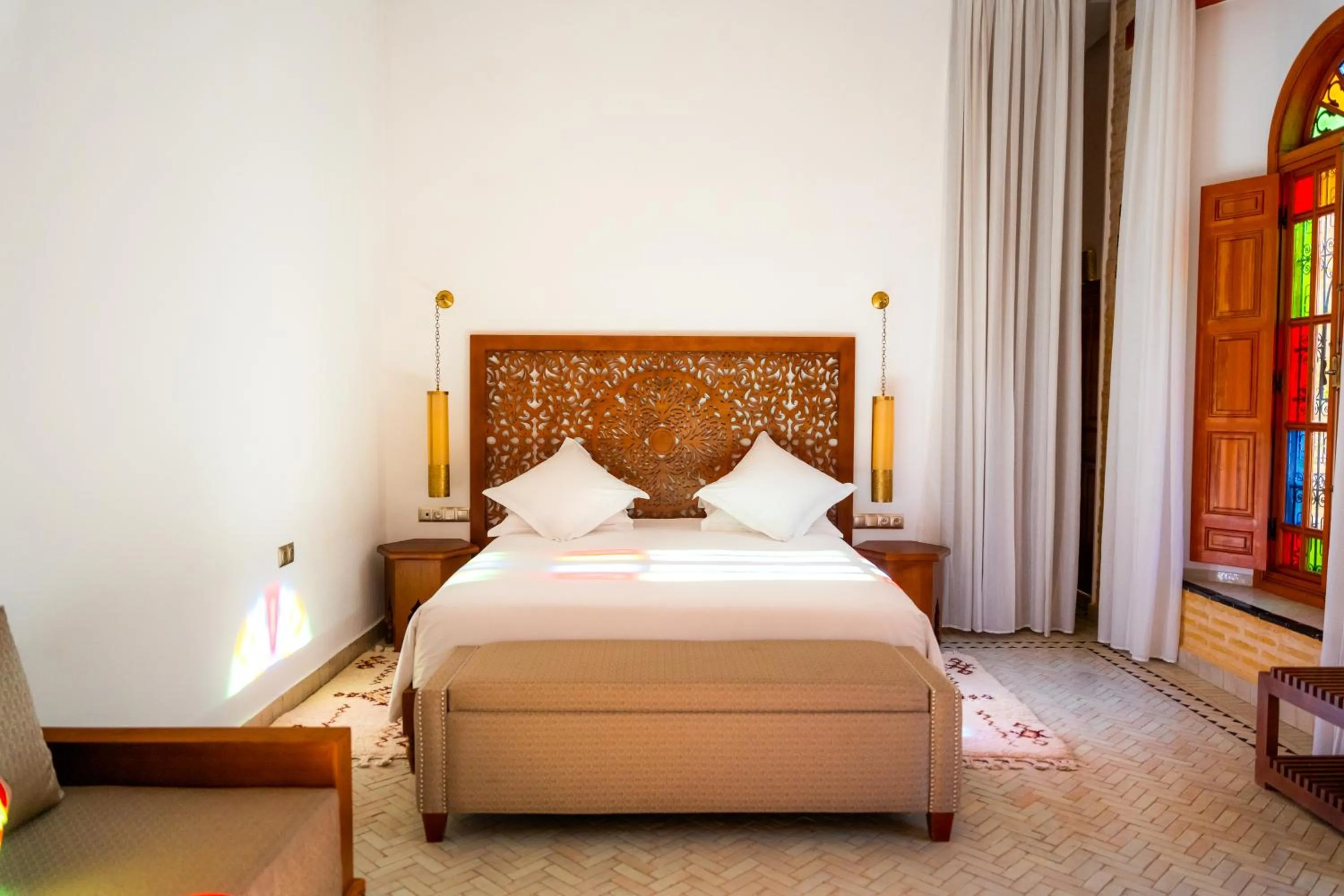 Bed in Riad Al Ansari