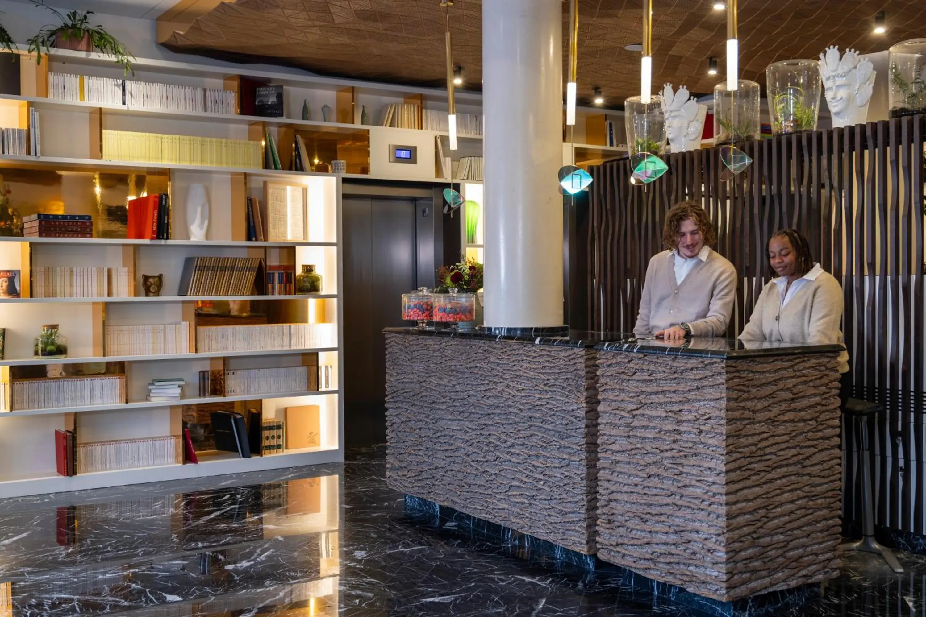 Lobby or reception in Quinzerie hôtel Lobby or reception in Quinzerie hôtel