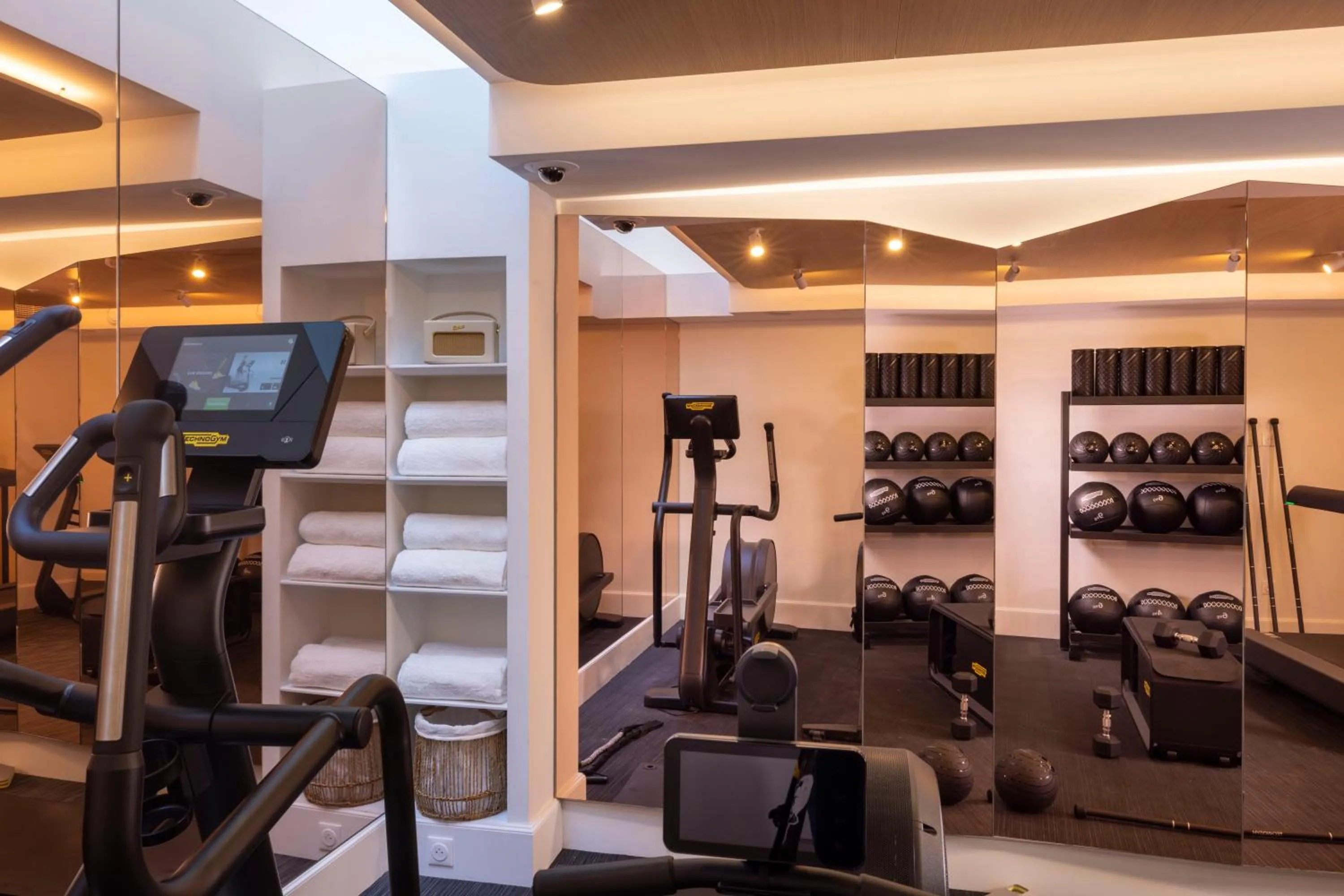 Fitness centre/facilities in Quinzerie hôtel