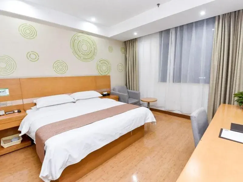 Bed in GreenTree Inn Xuchang Yucheng County Ziyun Avenue Business Hotel Bed in GreenTree Inn Xuchang Yucheng County Ziyun Avenue Business Hotel