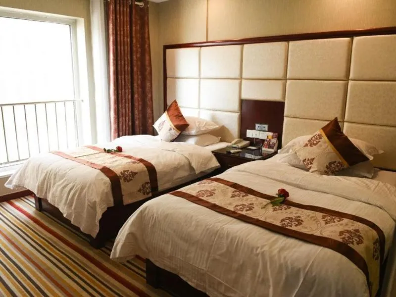 Bed in GreenTree Alliance Weifang Shouguang Square Street Guhuai Road Hotel