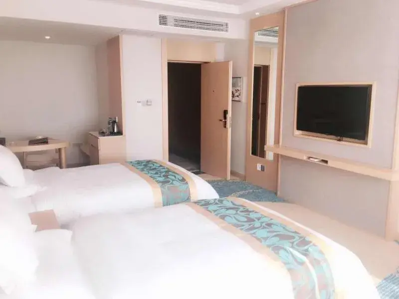 Bed in GreenTree Eastern Fuyang Yingdong District South Guoyang Road Hotel Bed in GreenTree Eastern Fuyang Yingdong District South Guoyang Road Hotel