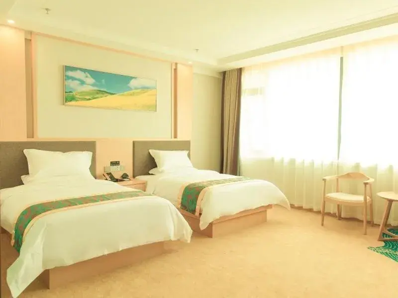 Bed in GreenTree Eastern Fuyang Yingdong District South Guoyang Road Hotel Bed in GreenTree Eastern Fuyang Yingdong District South Guoyang Road Hotel