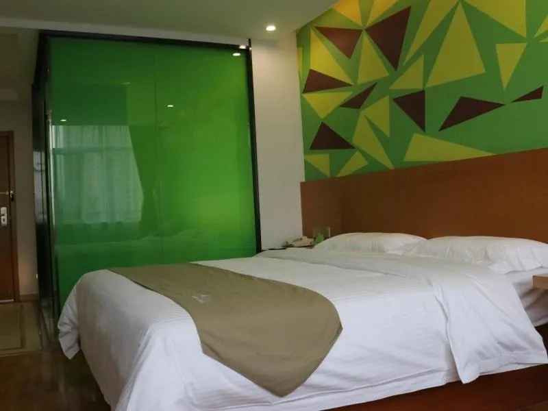 Bed in Vatica Hefei West Anqing Nongda East Gate Hotel