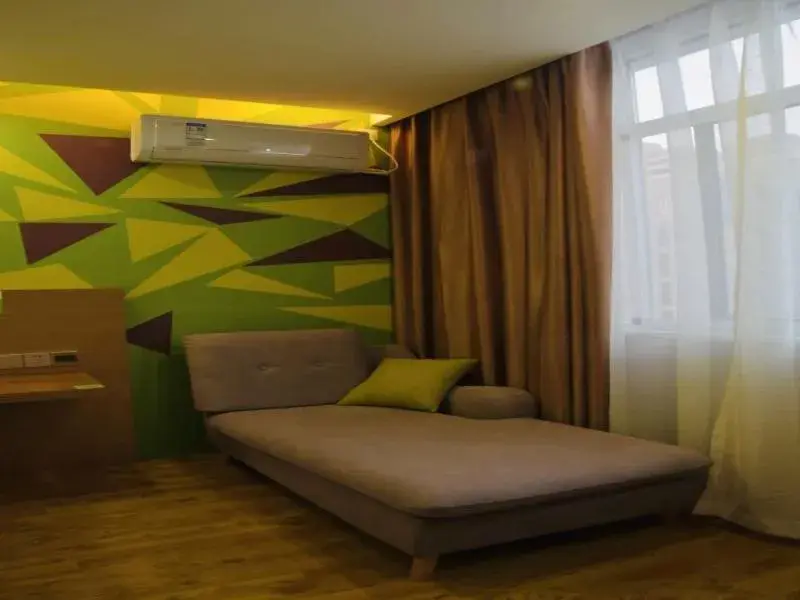 Bed in Vatica Hefei West Anqing Nongda East Gate Hotel Bed in Vatica Hefei West Anqing Nongda East Gate Hotel