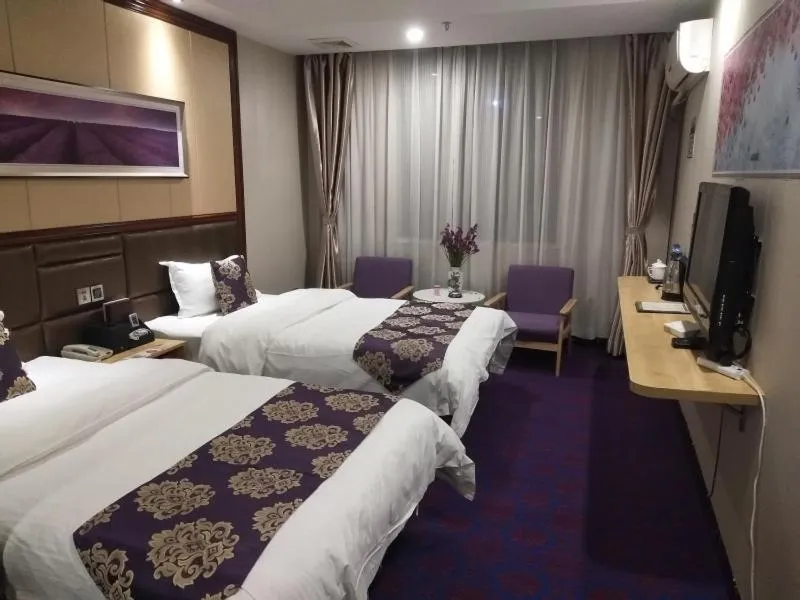 Bed in GreenTree Alliance Xinyang Pingqiao District Nanjing Road Dongyang Hotel