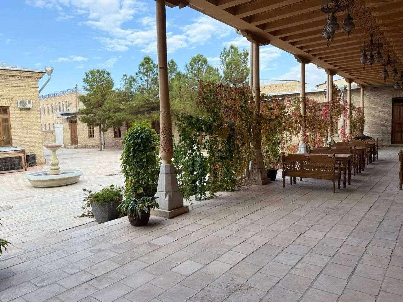 Property building in Imperial Palace Bukhara
