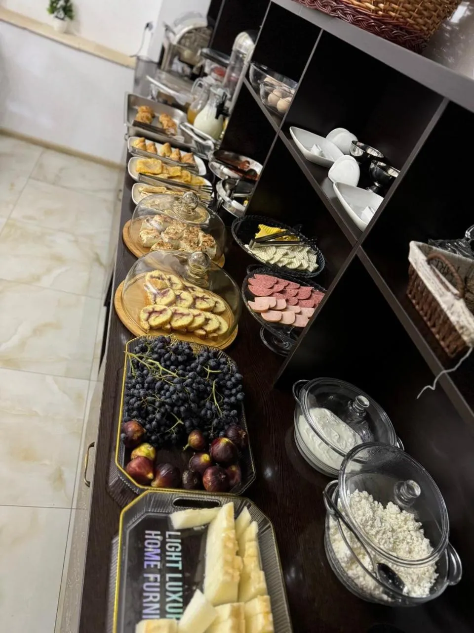 Food and drinks in Imperial Palace Bukhara