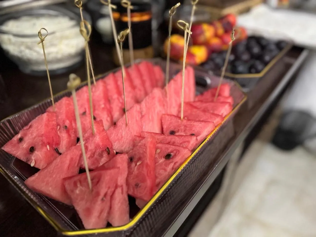 Breakfast in Imperial Palace Bukhara