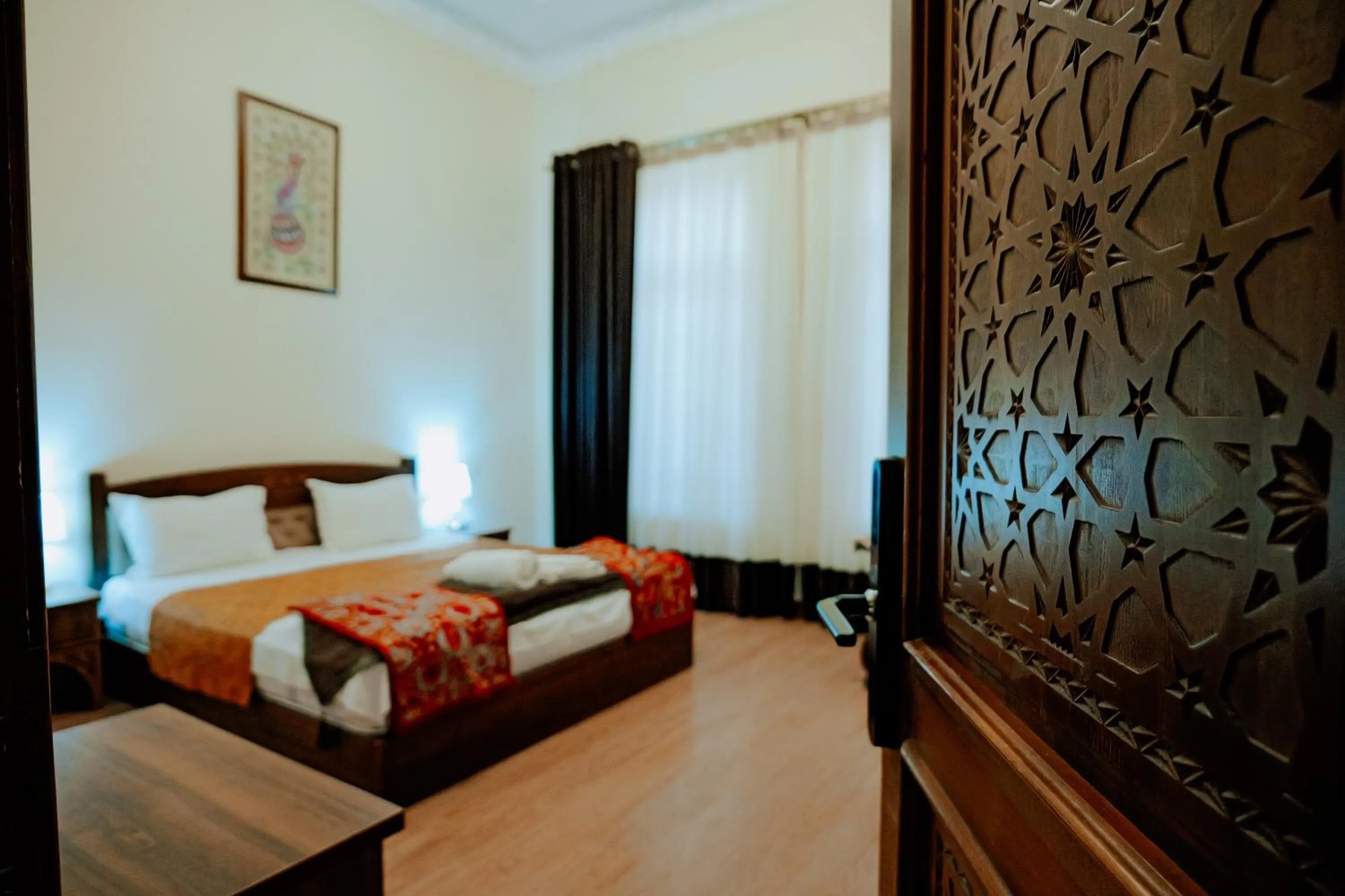 Bed in Imperial Palace Bukhara