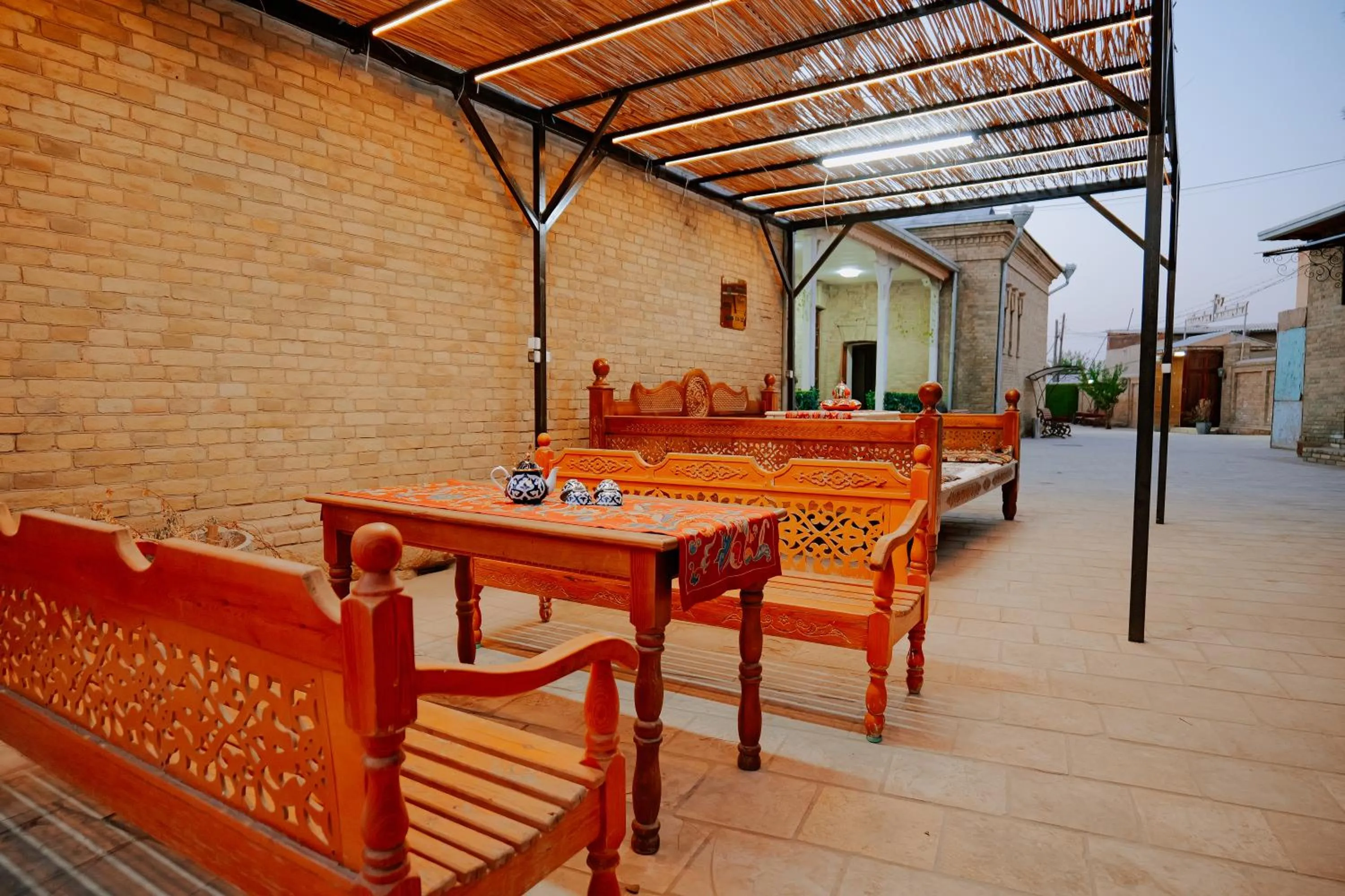 Patio in Imperial Palace Bukhara