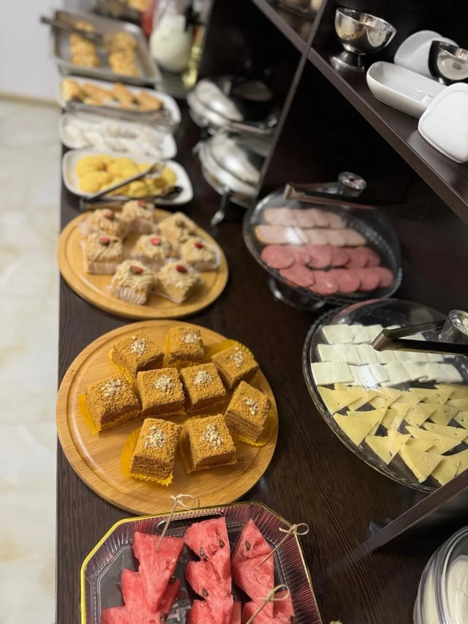 Breakfast in Imperial Palace Bukhara