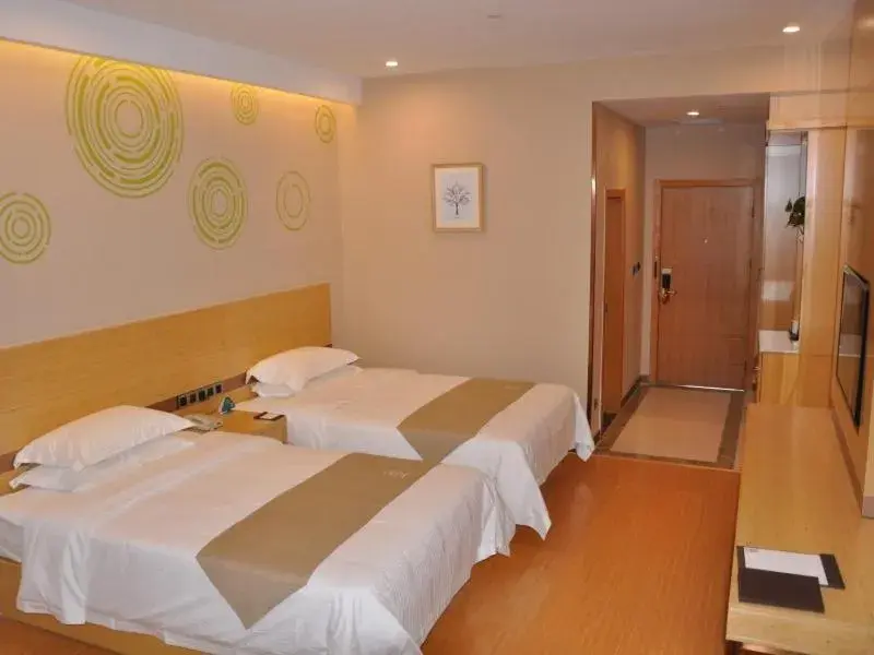 Bed in GreenTree Inn Langfang Bazhou City Tangeerli Town Spa Business Hotel Bed in GreenTree Inn Langfang Bazhou City Tangeerli Town Spa Business Hotel