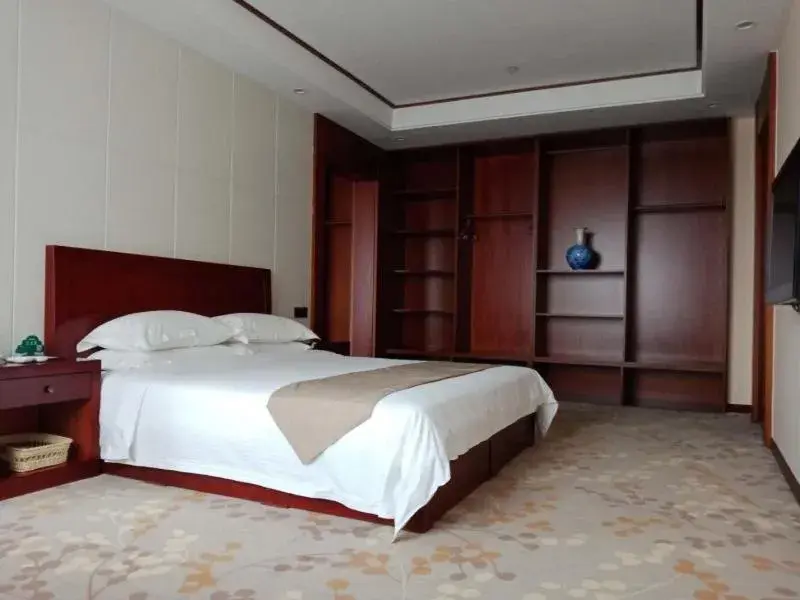 Bed in GreenTree Inn Langfang Bazhou City Tangeerli Town Spa Business Hotel Bed in GreenTree Inn Langfang Bazhou City Tangeerli Town Spa Business Hotel