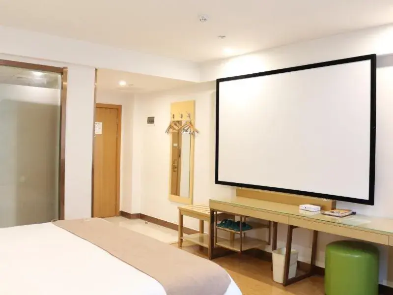 Bed in GreenTree Inn Anhui Suzhou city Si District Bianhe Avenue Business Hotel Bed in GreenTree Inn Anhui Suzhou city Si District Bianhe Avenue Business Hotel