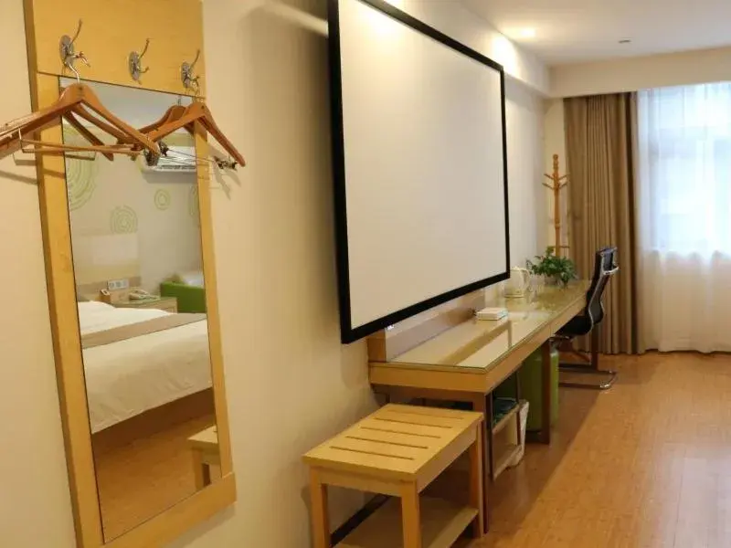 Bed in GreenTree Inn Anhui Suzhou city Si District Bianhe Avenue Business Hotel Bed in GreenTree Inn Anhui Suzhou city Si District Bianhe Avenue Business Hotel