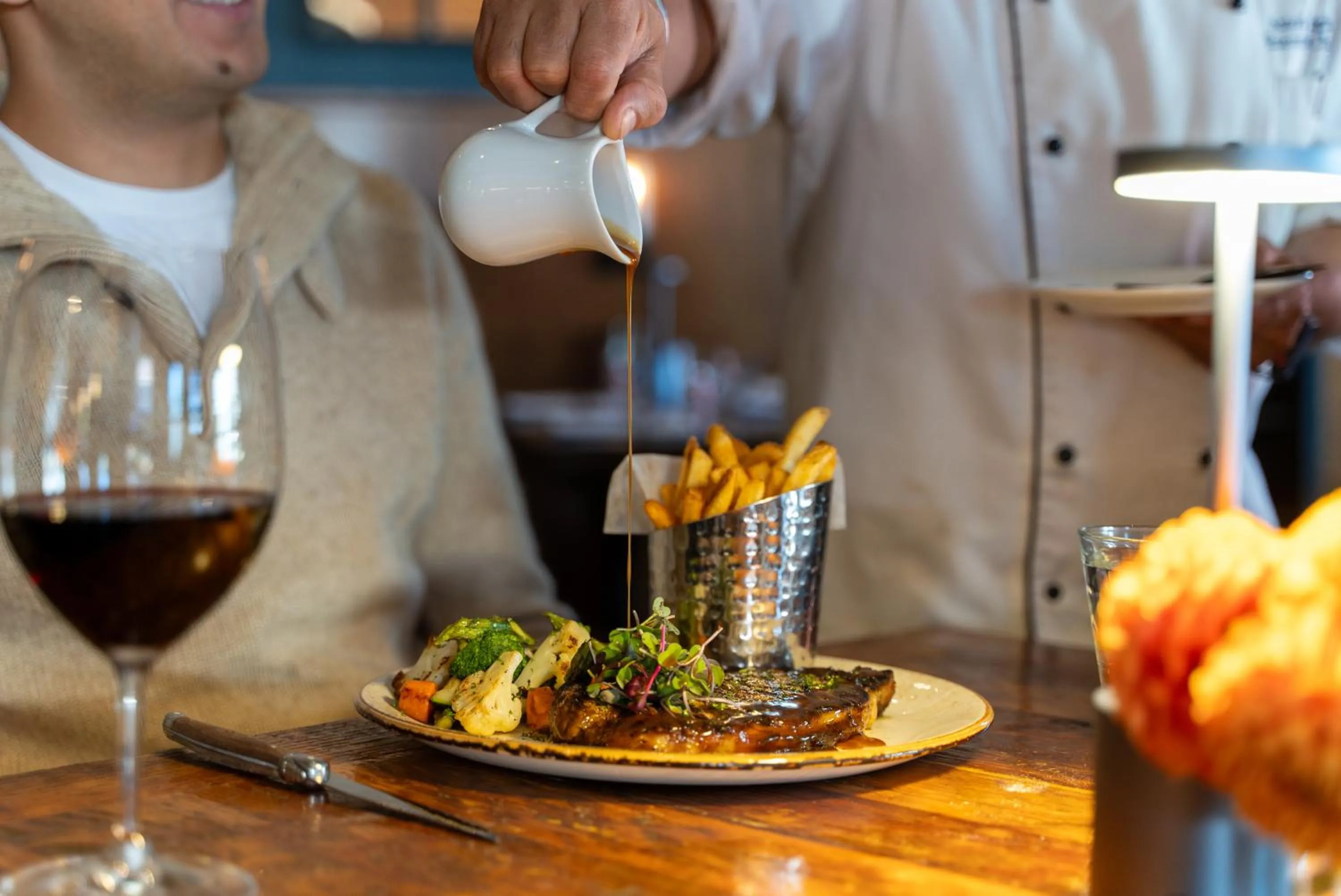 Restaurant/places to eat in Argonaut Hotel, a Noble House Hotel