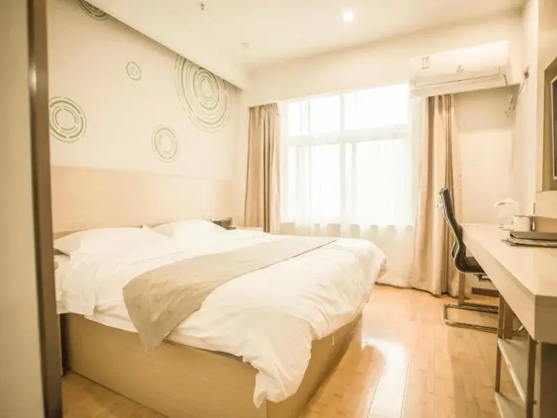 Bed in GreenTree Inn Heze Yucheng County Dongcheng International Business Hotel Bed in GreenTree Inn Heze Yucheng County Dongcheng International Business Hotel