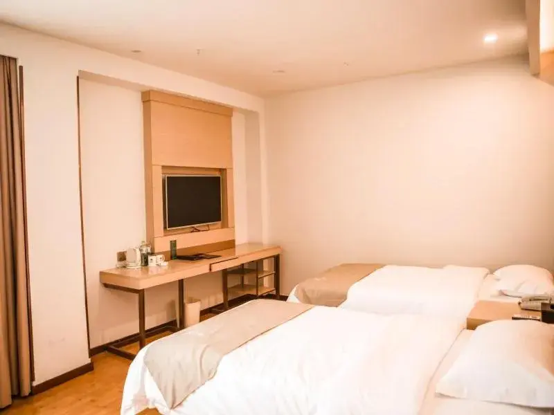 Bed in GreenTree Inn Heze Yucheng County Dongcheng International Business Hotel Bed in GreenTree Inn Heze Yucheng County Dongcheng International Business Hotel