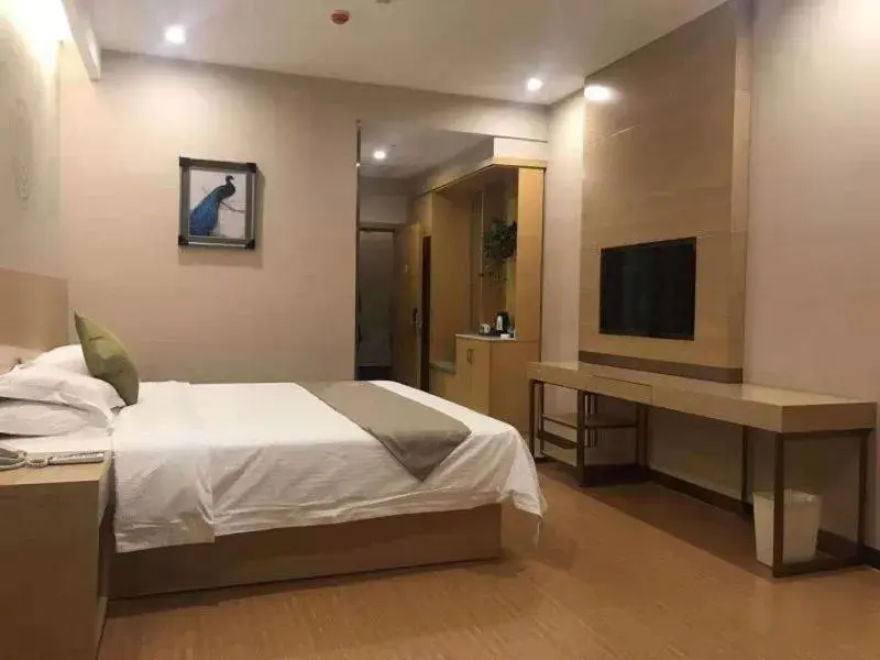 Bed in GreenTree Inn Jinzhong Xiyang County Bus Station Business Hotel Bed in GreenTree Inn Jinzhong Xiyang County Bus Station Business Hotel