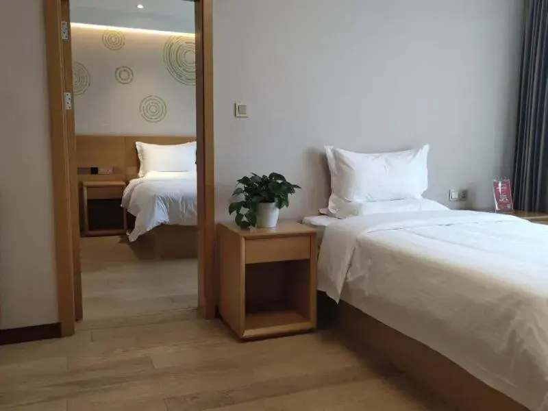 Bed in GreenTree Inn Jinzhong Xiyang County Bus Station Business Hotel Bed in GreenTree Inn Jinzhong Xiyang County Bus Station Business Hotel