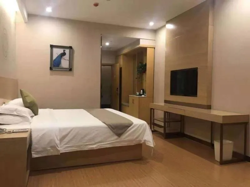 Bed in GreenTree Inn Jinzhong Xiyang County Bus Station Business Hotel