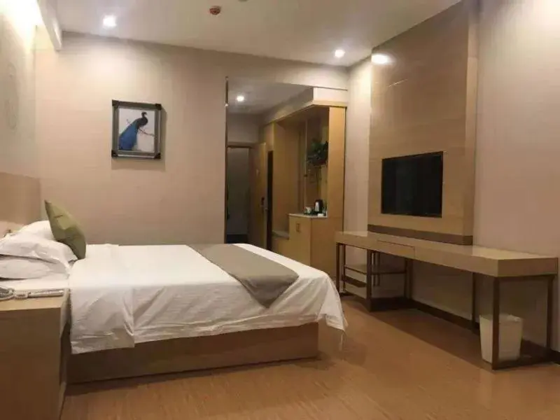 Bed in GreenTree Inn Jinzhong Xiyang County Bus Station Business Hotel Bed in GreenTree Inn Jinzhong Xiyang County Bus Station Business Hotel