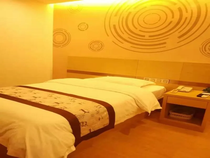 Bed in GreenTree Inn Shenyang Shengjing Hospital Shenyang Liaol Road Business Hotel