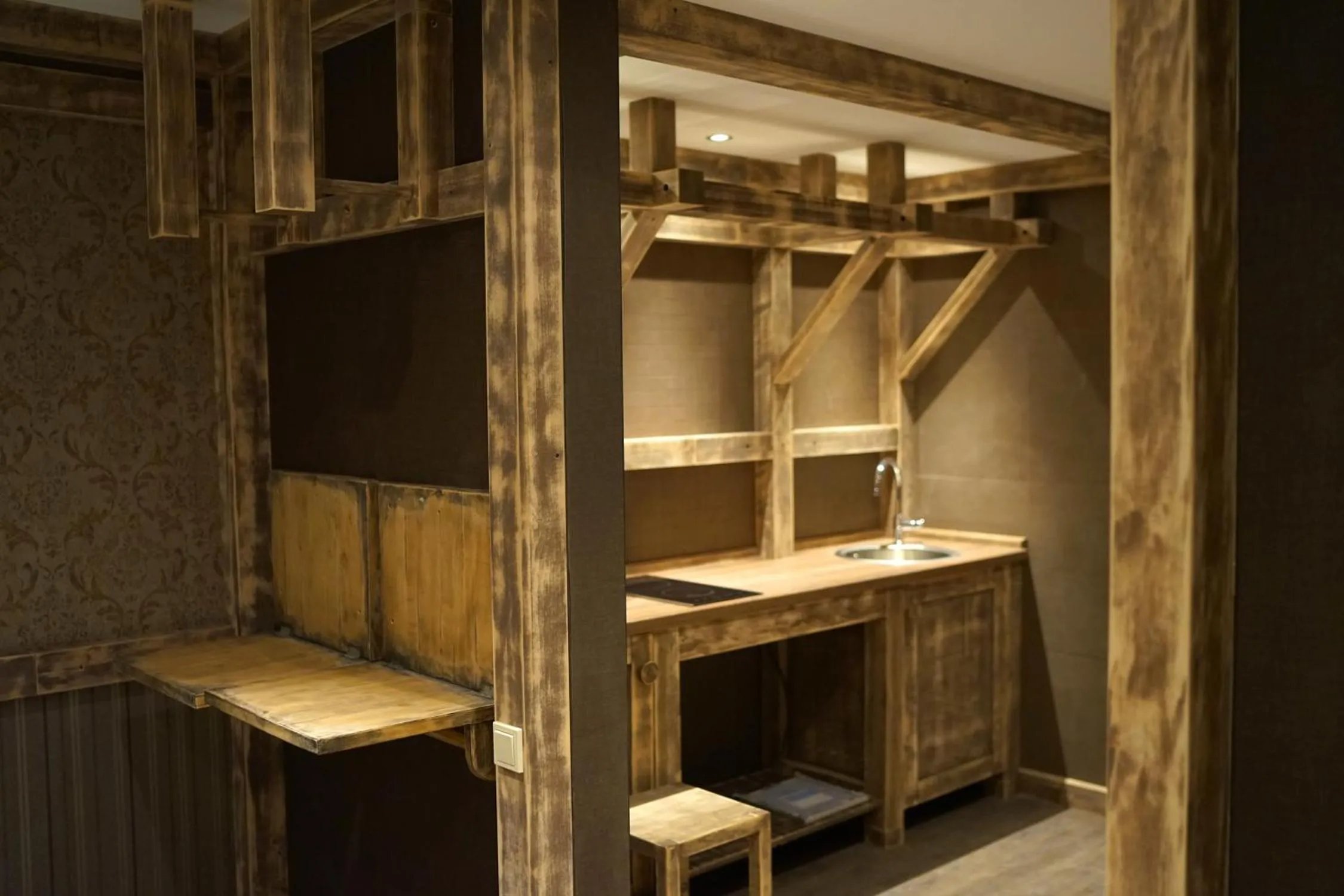 Kitchen or kitchenette in Aparthotel MyCologne