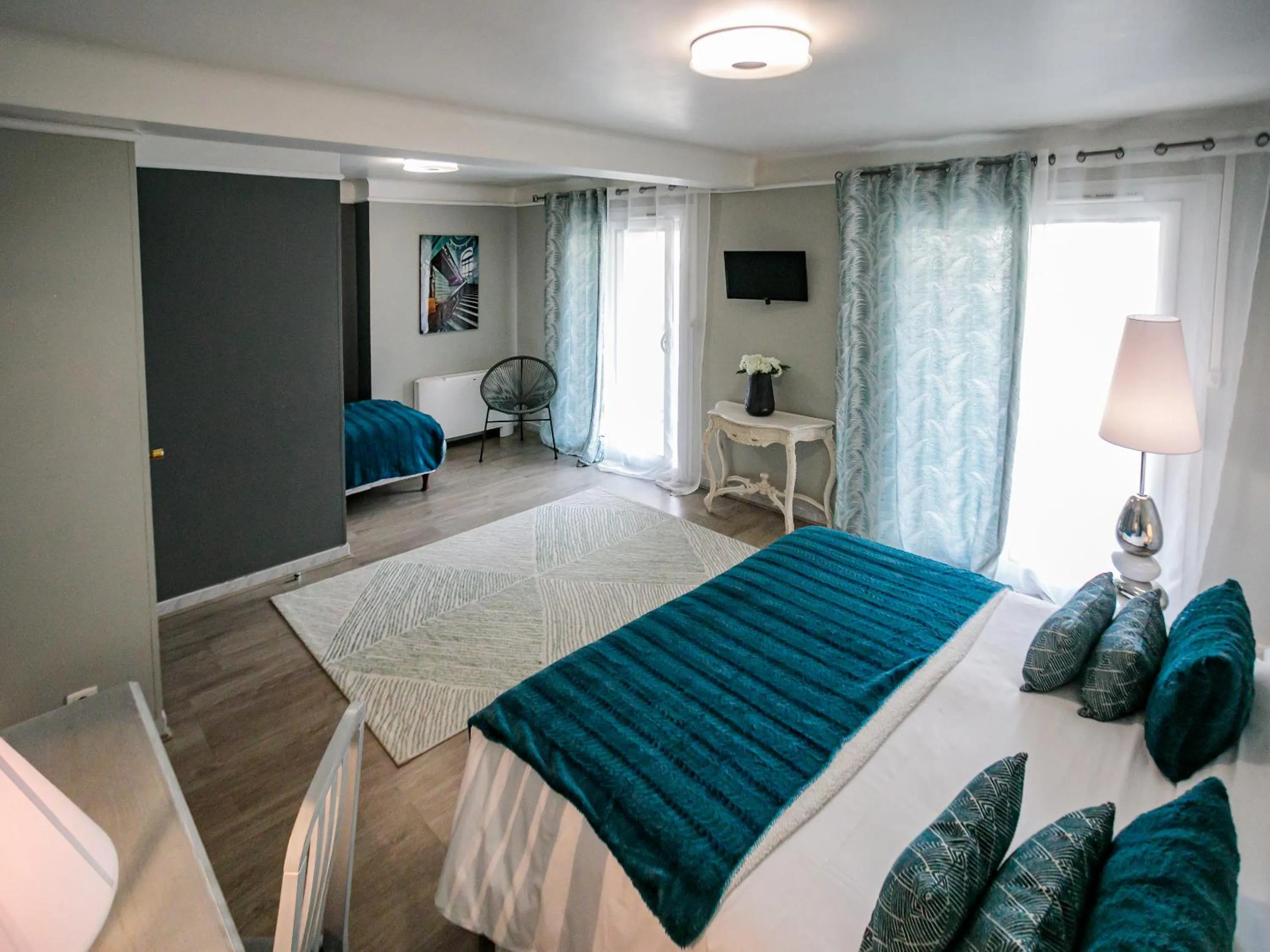 Bed in Hôtel Spunta Di Mare