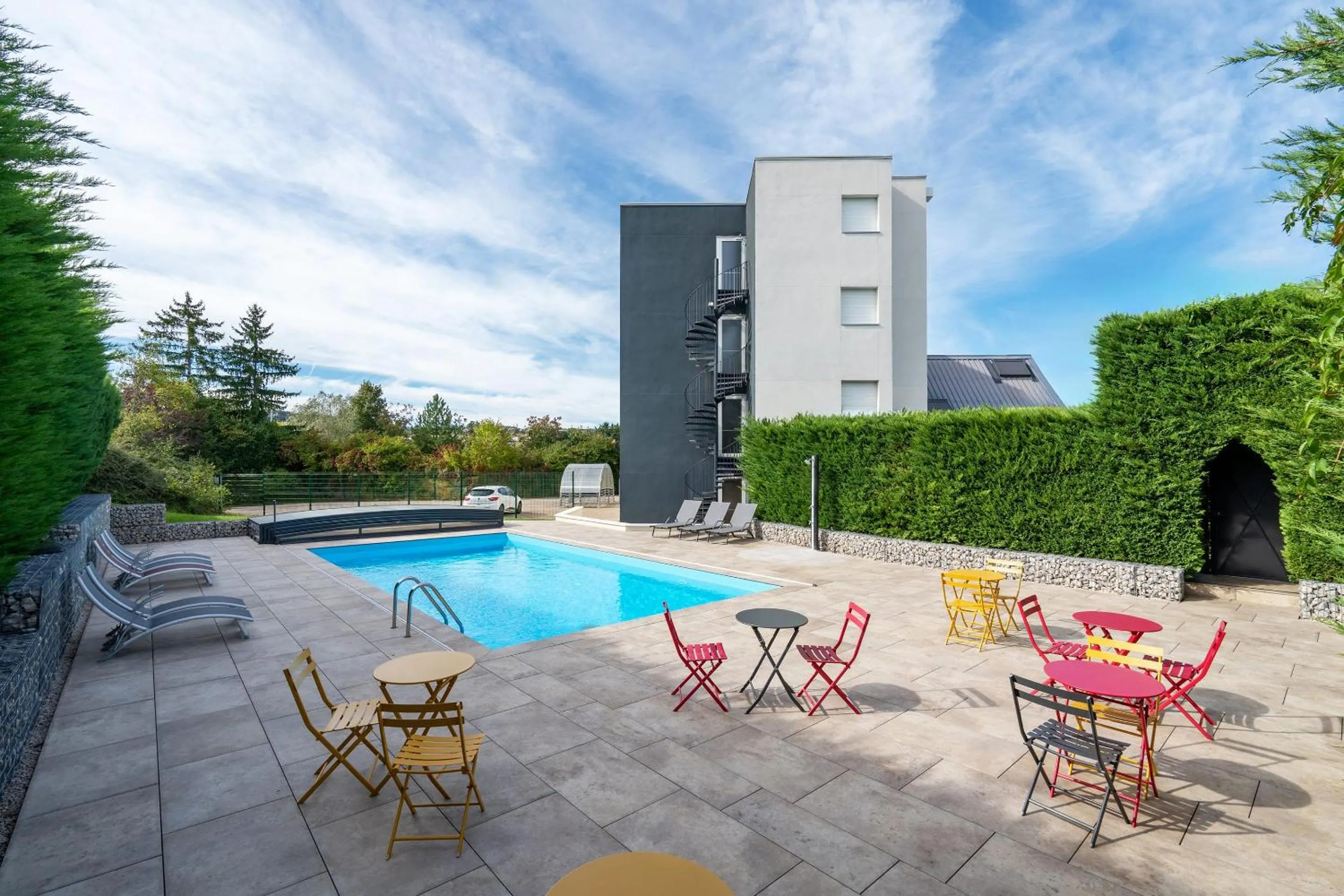 Swimming pool in Sure Hotel by Best Western Dole