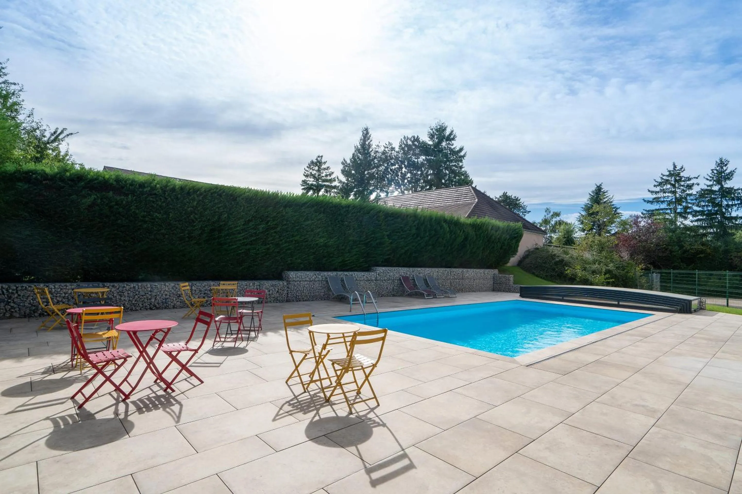 Pool view in Sure Hotel by Best Western Dole