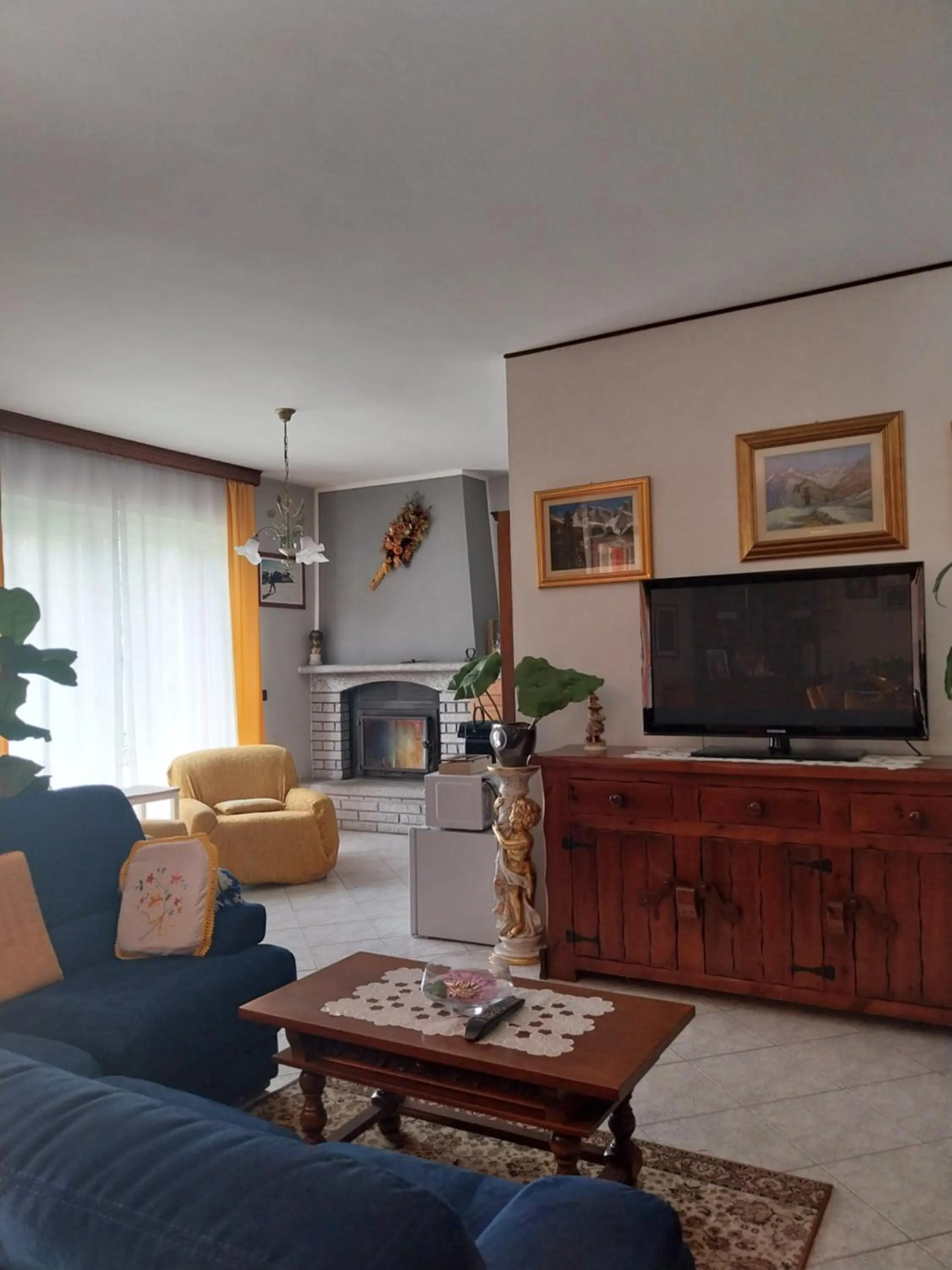 Seating area in A casa di Lara