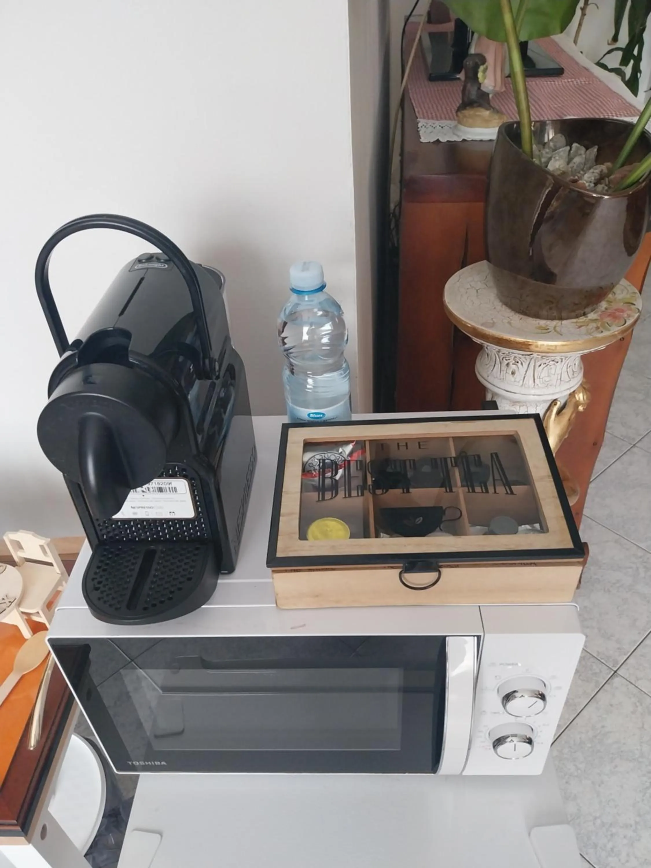Coffee/tea facilities in A casa di Lara