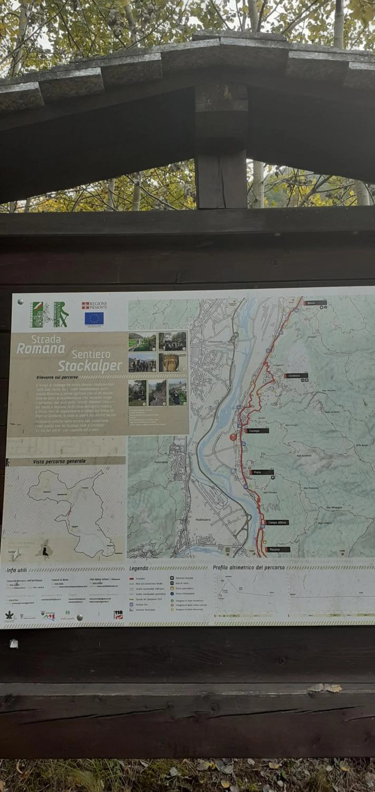 Natural landscape in A casa di Lara