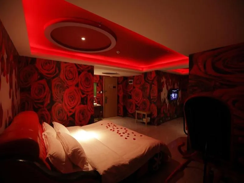 Bed in GreenTree Inn Haikou Chengmai Old Town Software Park Business Hotel