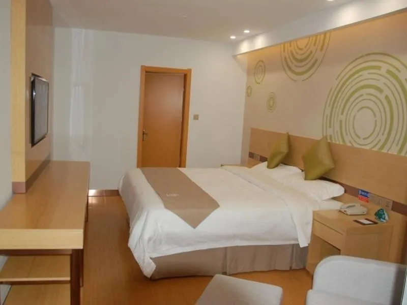 Bed in GreenTree Inn Linyi Shuixian Bus Station Business Hotel