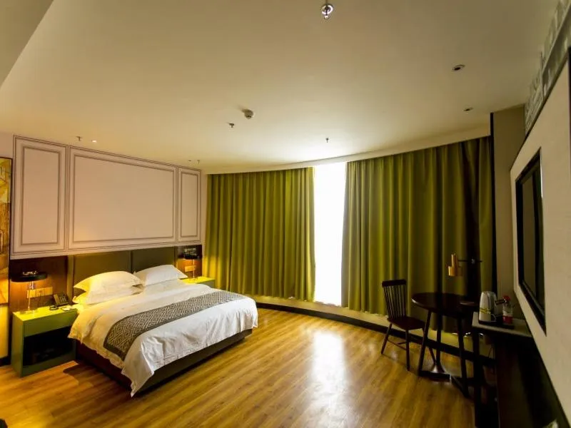 Bed in GME Bozhou Qiaocheng District Jian'an Road Railway Station Hotel